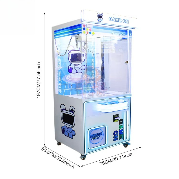 Coin Operated Claw Crane Machi - Arcade Prize Vending Machine recension och pris